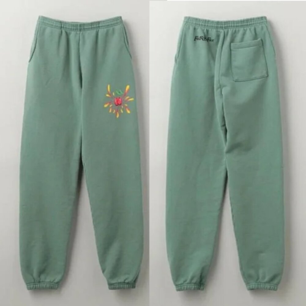 Cherry LA Auto Shop Sweatpants in Green Medium
